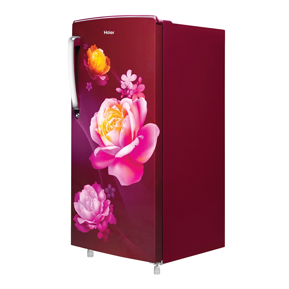 Haier 185L 2 Star Direct Cool Single Door Refrigerator with Toughened Glass Shelf - HRD-2062CRN-N